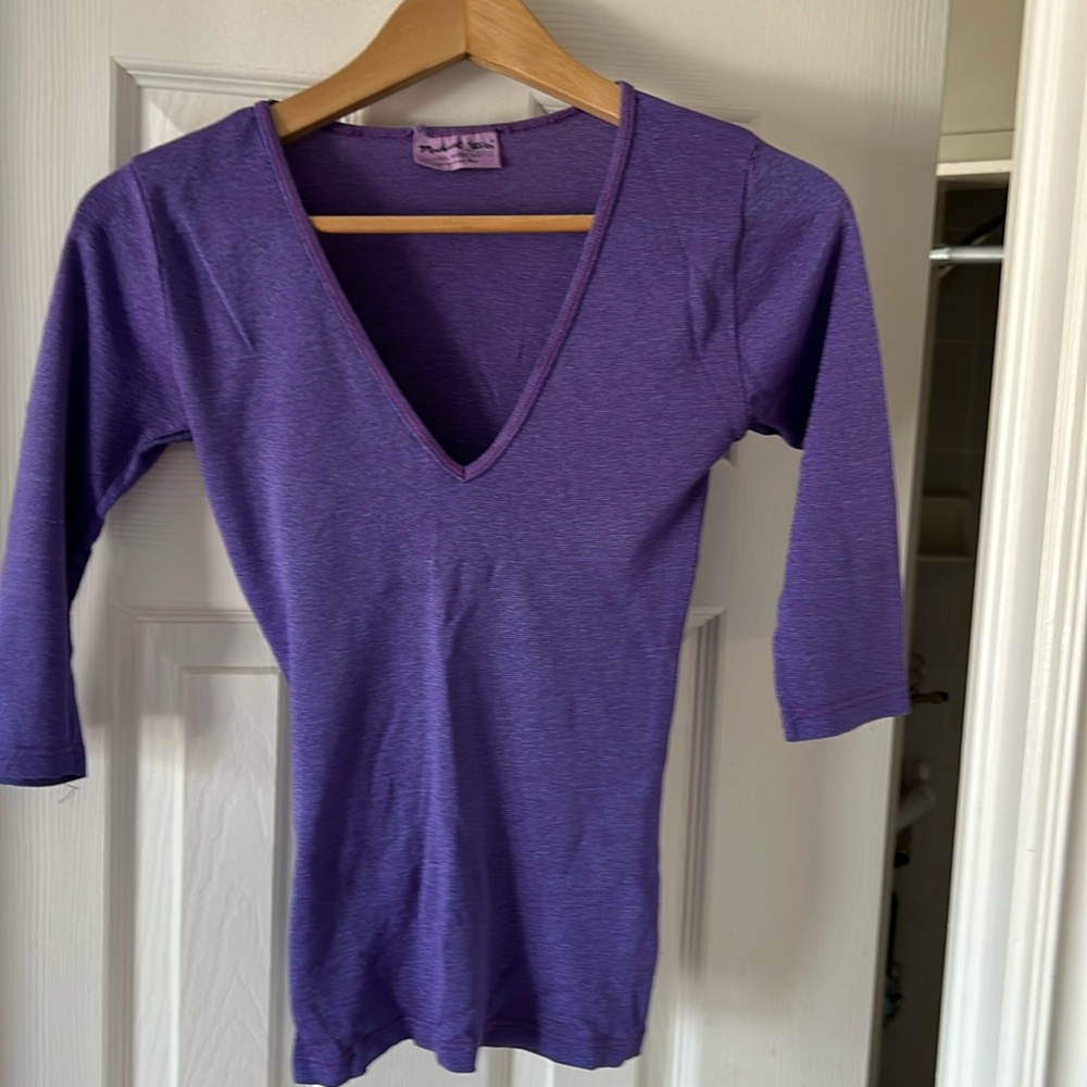 Pretty purple top